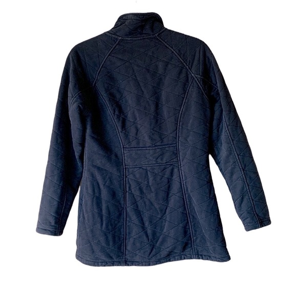 L.L. Bean Quilted Jacket Full Zip, Black, Size XS, Lined, Classic Outdoor - Picture 2 of 12